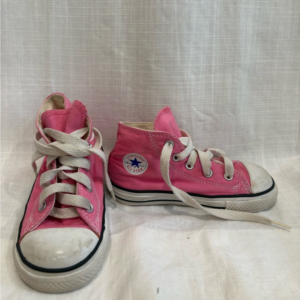 Early 2000s Infant Size Pink Converse All Stars